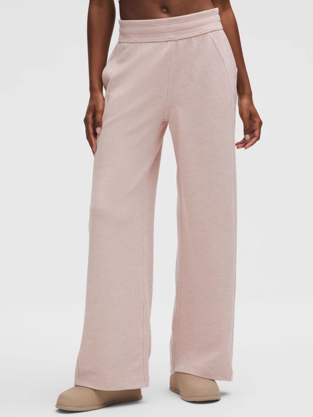 Lululemon Scuba Mid-Rise Wide-Leg Pant, Waffle - Picture 3 of 12